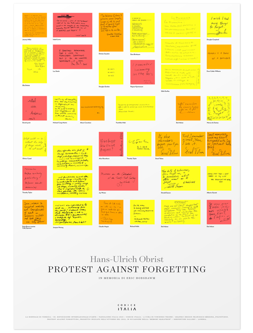 Protest Against Forgetting